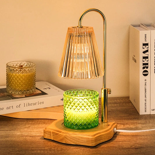 BAILI Romantic Wax Melt Warmer: Halogen Mood Lamp & Timer