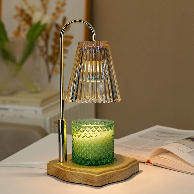 BAILI Romantic Wax Melt Warmer: Halogen Mood Lamp & Timer