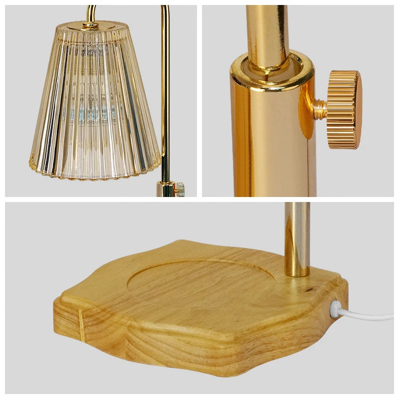 BAILI Romantic Wax Melt Warmer: Halogen Mood Lamp & Timer